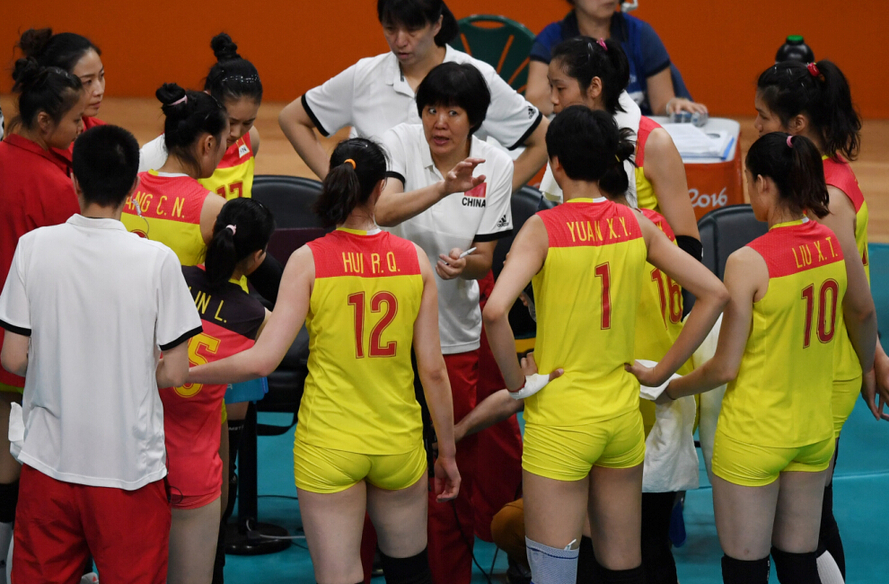 里約奧運(yùn)會(huì)排球——女排小組賽：中國(guó)隊(duì)不敵美國(guó)隊(duì)