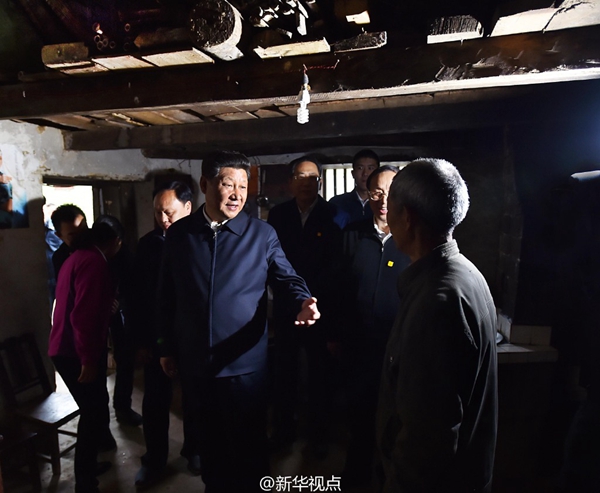 習(xí)總書記到金寨