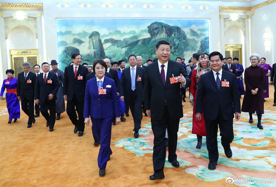 習近平語重心長表達在內蒙古自治區參加全國人大代表選舉的良苦用心