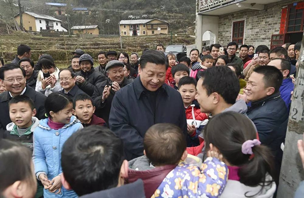 習(xí)近平給全國各族人民拜年