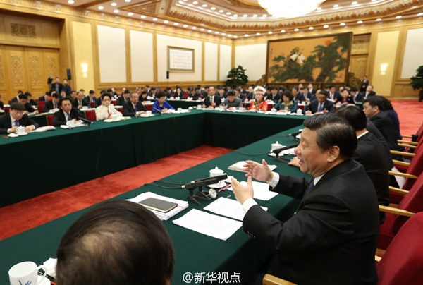 習(xí)近平參加黑龍江代表團審議：冰天雪地也是金山銀山