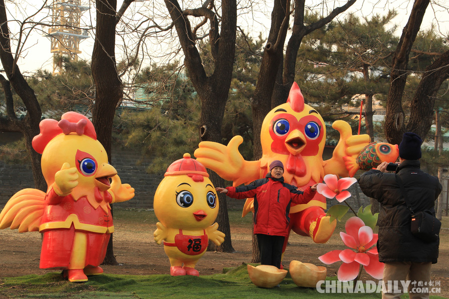 北京地壇春節文化廟會準備就緒 盛裝接待各方賓客