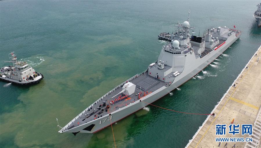海軍南海艦隊遠海訓練編隊完成任務返回三亞(組圖)