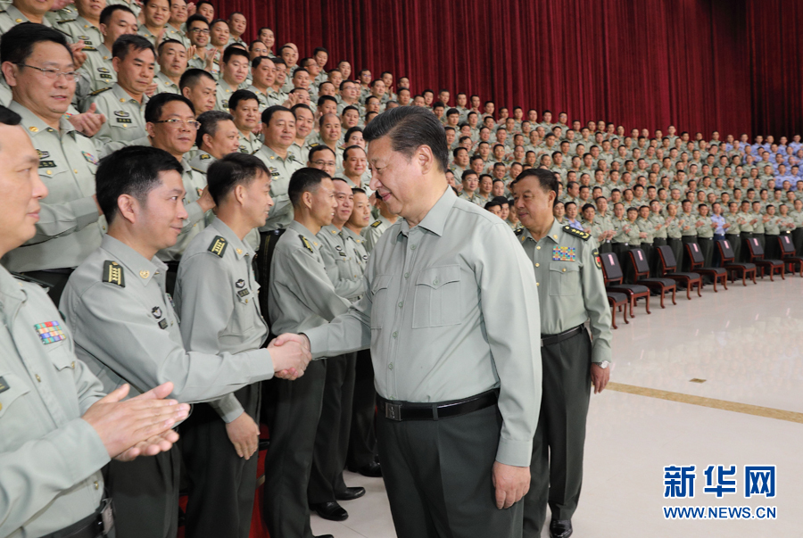 習近平視察南部戰區陸軍機關