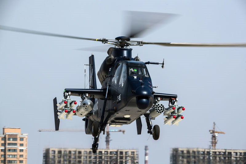 威武霸氣！直19E出口型武裝直升機(jī)首飛成功