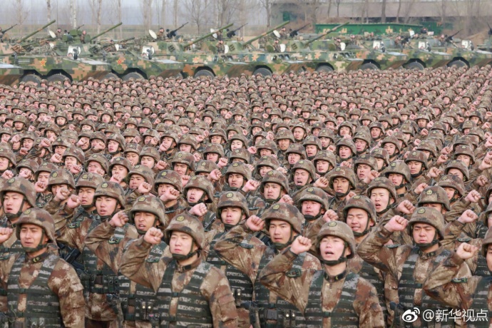 中央軍委首次舉行開訓動員大會 習近平向全軍發(fā)布訓令