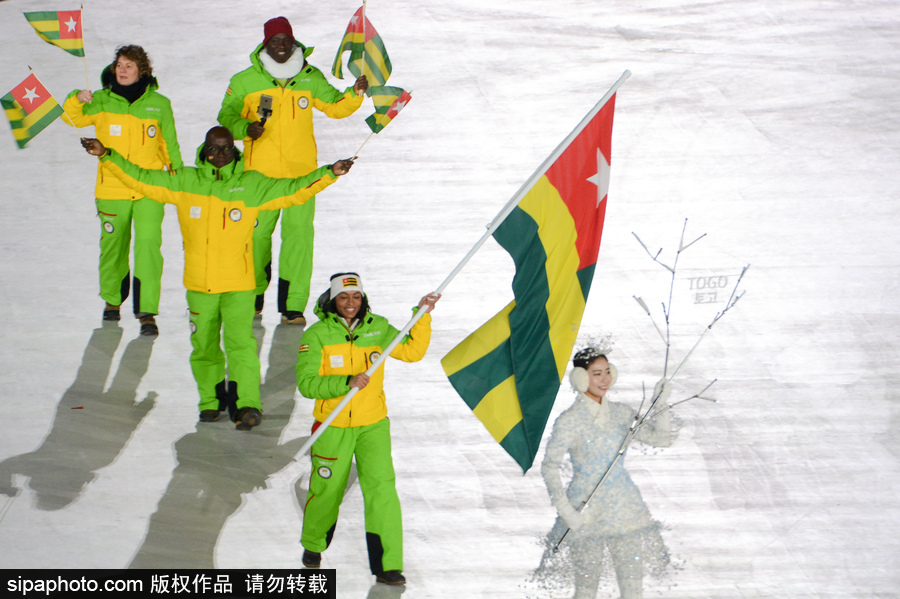 冰雪運(yùn)動(dòng)魅力無(wú)限！盤(pán)點(diǎn)平昌冬奧會(huì)開(kāi)幕式上那些“特殊”參賽國(guó)