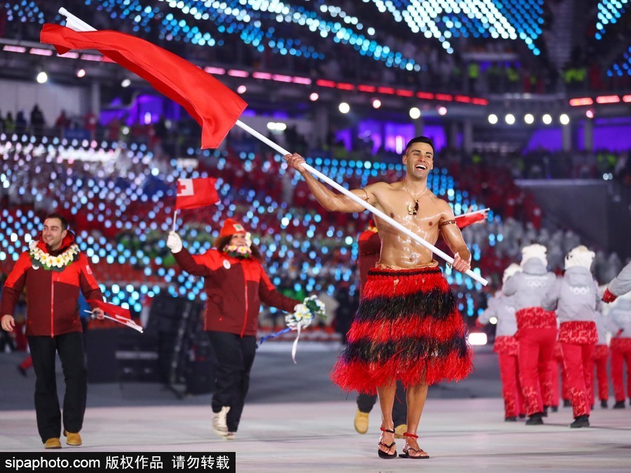 冰雪運動魅力無限！盤點平昌冬奧會開幕式上那些“特殊”參賽國