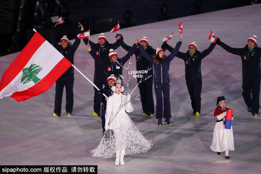 冰雪運動魅力無限！盤點平昌冬奧會開幕式上那些“特殊”參賽國