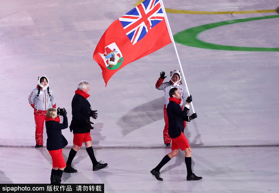 冰雪運動魅力無限！盤點平昌冬奧會開幕式上那些“特殊”參賽國