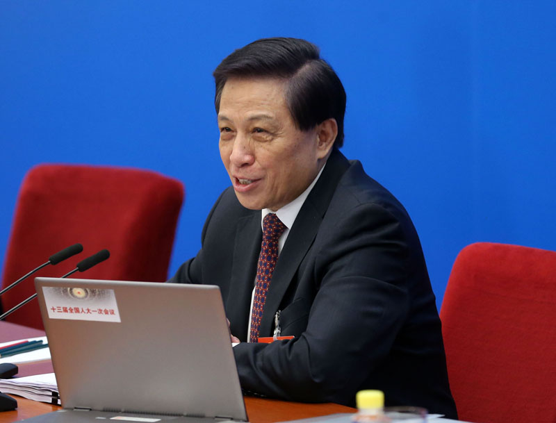 十三屆全國人大一次會(huì)議舉行新聞發(fā)布會(huì)