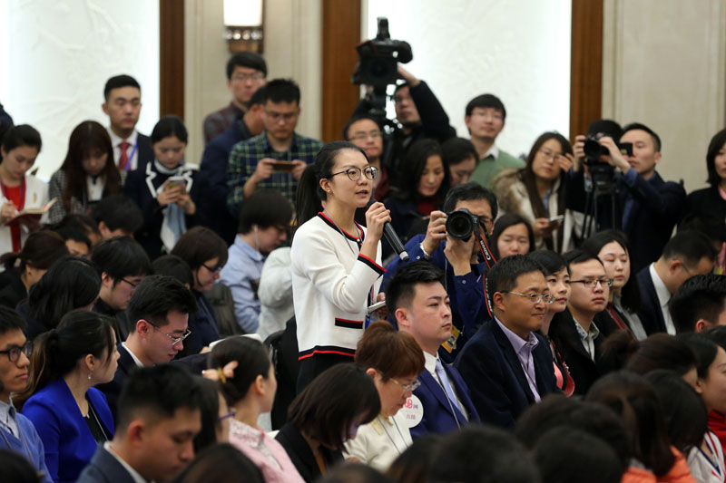 十三屆全國人大一次會(huì)議舉行新聞發(fā)布會(huì)