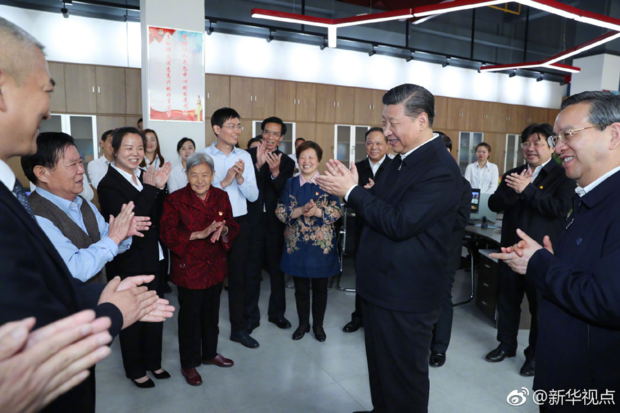 習(xí)近平考察武漢，強(qiáng)調(diào)要充分發(fā)揮人才優(yōu)勢(shì)