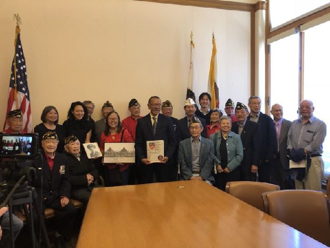 舊金山市議會(huì)敦促美國國會(huì)盡快通過表彰二戰(zhàn)華裔老兵法案