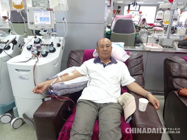 18年累計獻(xiàn)血25萬毫升 61歲徐金源感動冰城