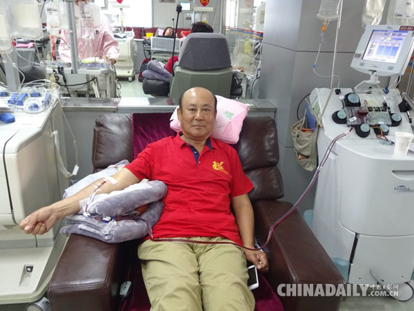 18年累計獻(xiàn)血25萬毫升 61歲徐金源感動冰城