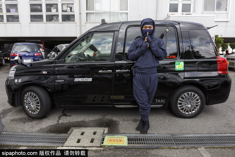 別慌他只是個司機！日本推出忍者司機服務還可展示技能